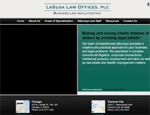 Tablet Screenshot of lasusalaw.com